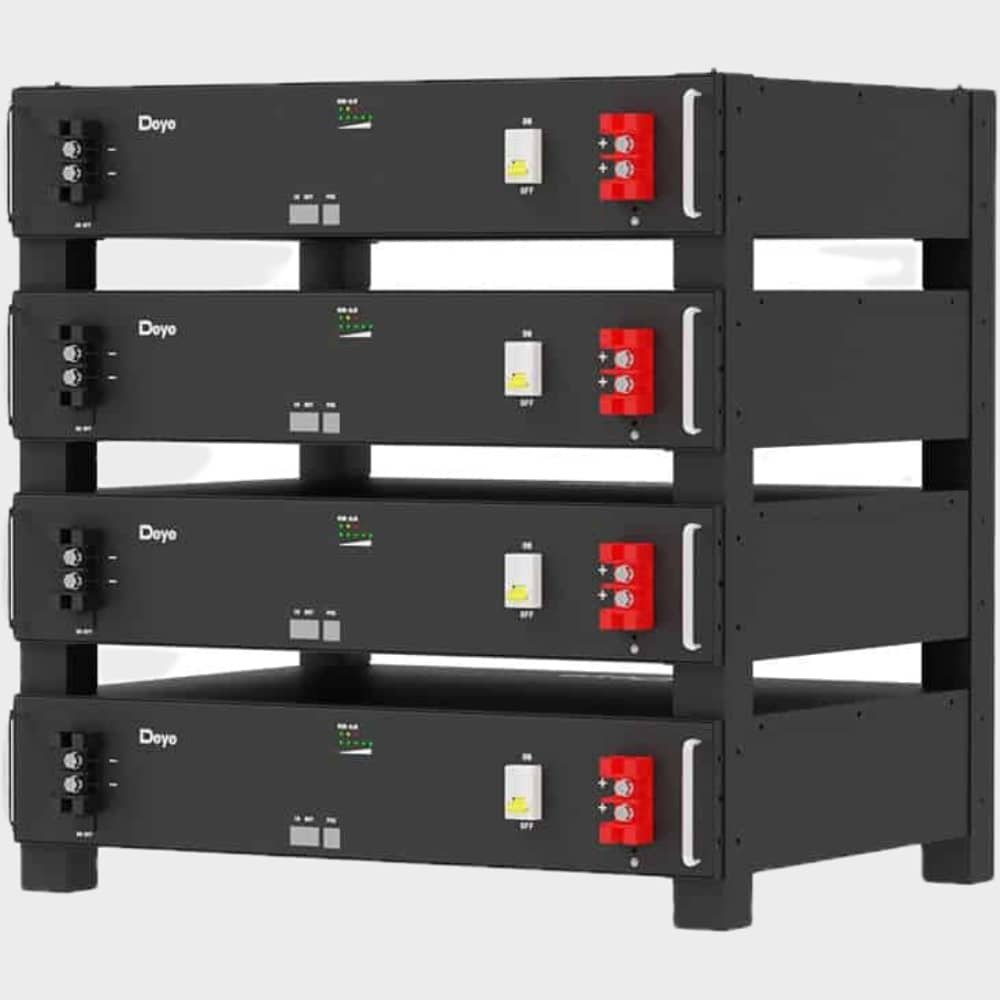 DEYE 10.24 kWh 51.2 V Lithium Iron Phosphate Battery