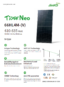 Jinko Solar Tiger Neo 66HL4M-V 615 Watts Mono-Facial Module - Image 2