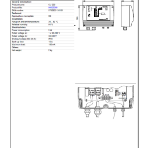 Grundfos CU 200 SQFlex Control Unit | Solarmart Photovoltaic Solutions
